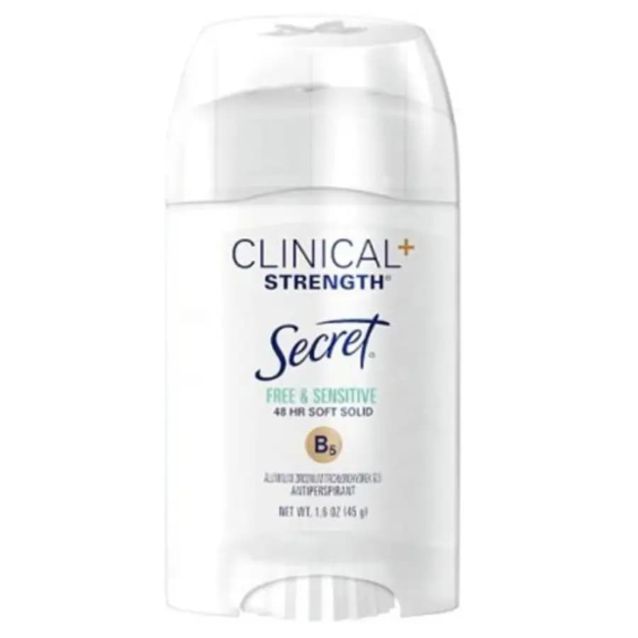 استیک ضد تعریق کلینیکال Free & Sensitive سکرت 45gr — تصویر ۶