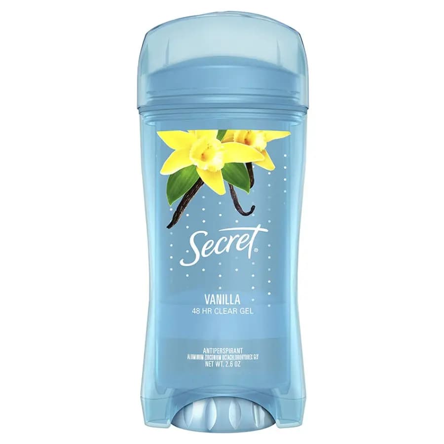 ژل شفاف ضد تعریق زنانه Vanilla سکرت 73gr