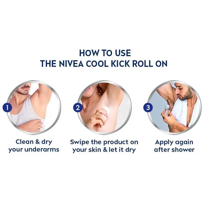 رول ضد تعریق مردانه Cool Kick نیوا 50ml — تصویر ۲