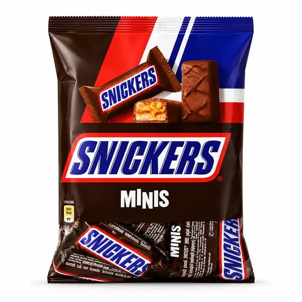 شکلات اسنیکرز مینی بسته‌ای – Snickers Minis