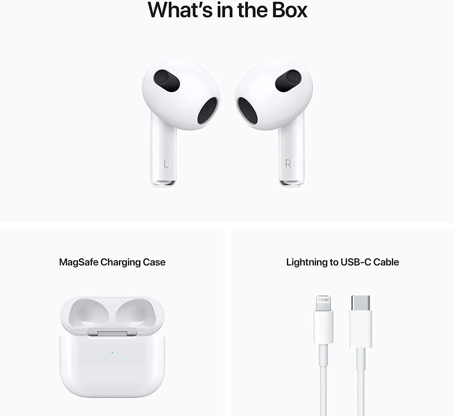 ایرپاد 3 هدفون بی سیم اپل Airpods 3 مدل Lightning Charging Case — تصویر ۳