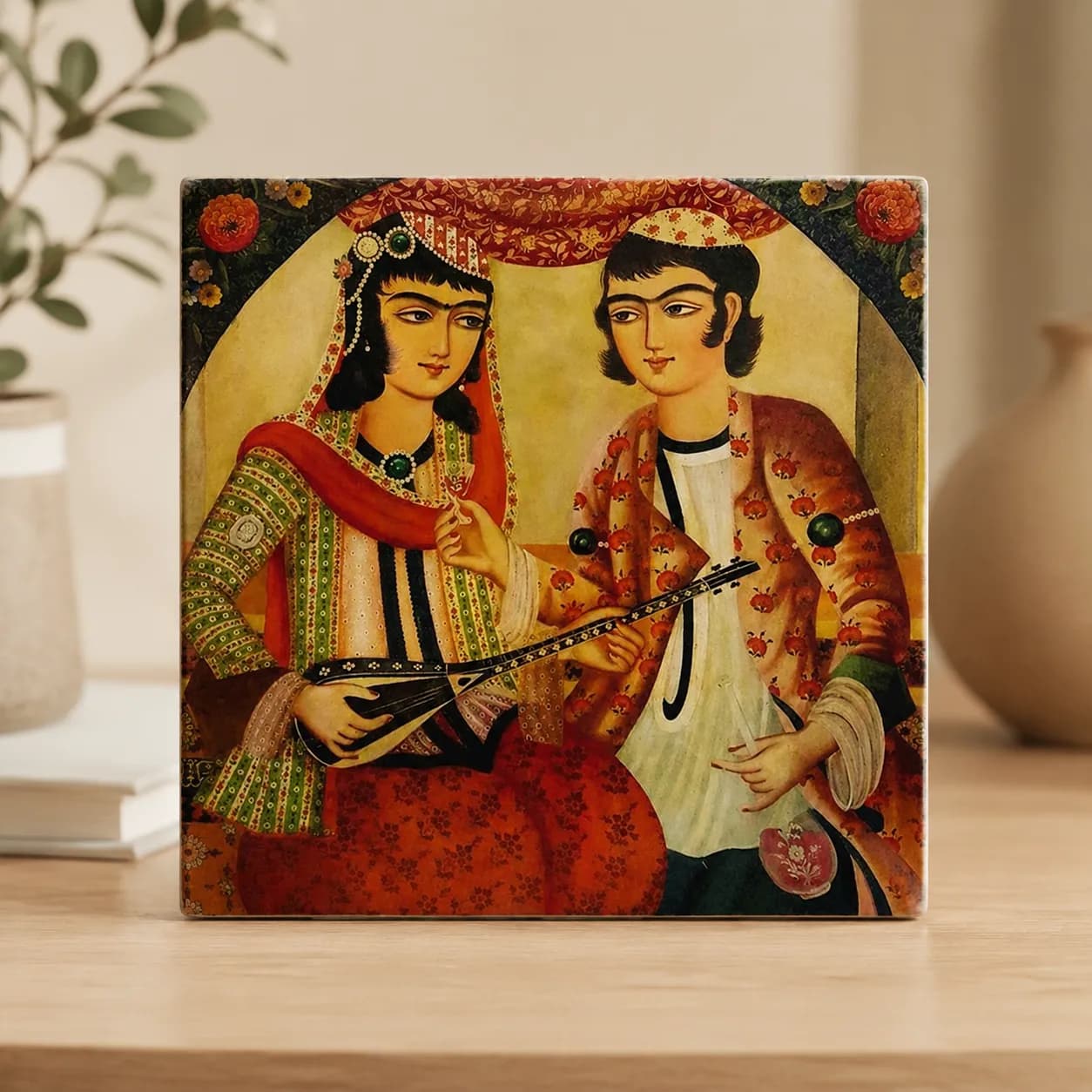 کاشی قجری
