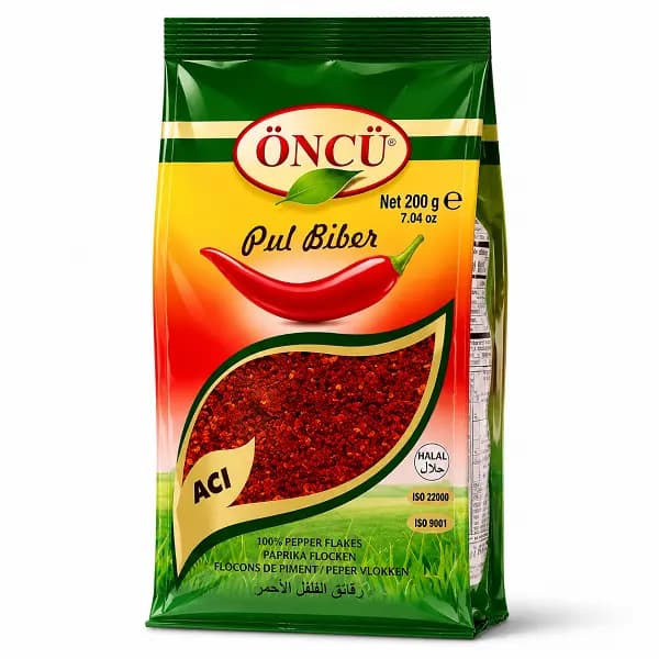 فلفل پول بیبر تند اونجو 200 گرمی | Öncü Acı Pul Biber — تصویر ۲
