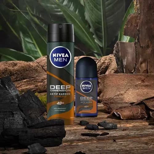 رول ضد تعریق مردانه Black Carbon Espresso نیوا 50ml — تصویر ۳