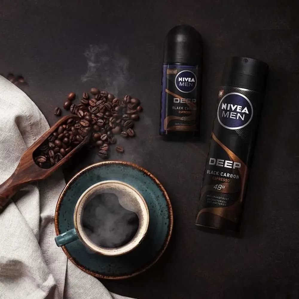 رول ضد تعریق مردانه Black Carbon Espresso نیوا 50ml — تصویر ۲