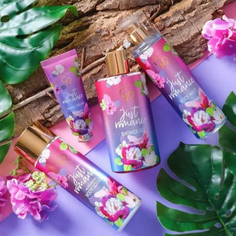 بادی میست Just Romance گلدن رز 200ml — تصویر ۳
