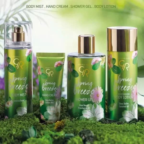 بادی میست Spring Breeze گلدن رز 200ml — تصویر ۵
