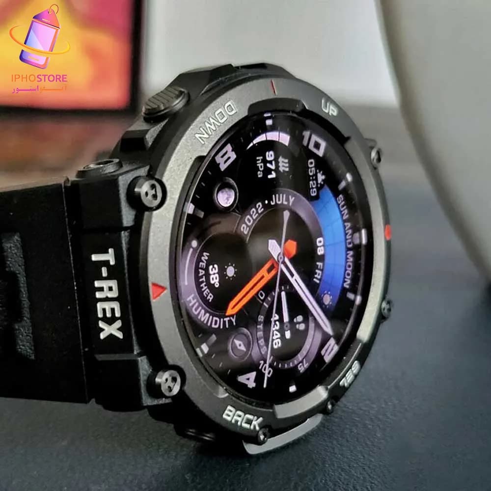 ساعت هوشمند امیزفیت مدل T-REX 2 — تصویر ۱۲