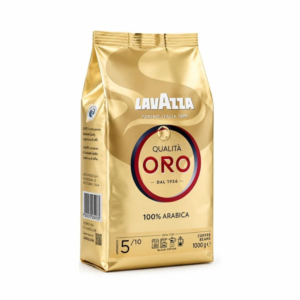 دانه قهوه لاوازا کوالیتا اورو (Qualità Oro) وزن ۱ کیلوگرم