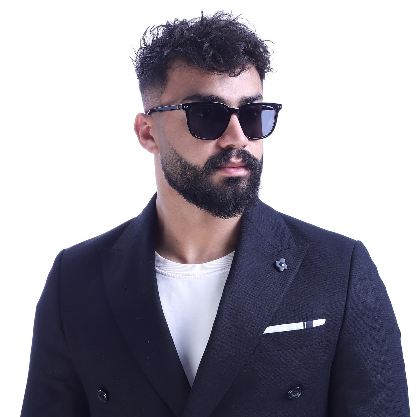 عینک آفتابی برند مون بلان مدل MB0258 — تصویر ۲