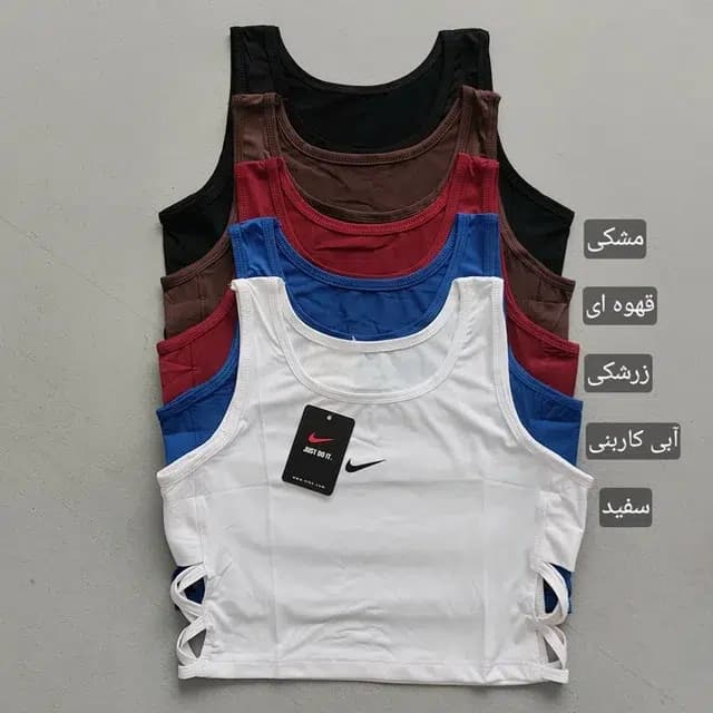 نیم تنه ورزشی بغل بندی زنانه کراس کد 311 — تصویر ۸