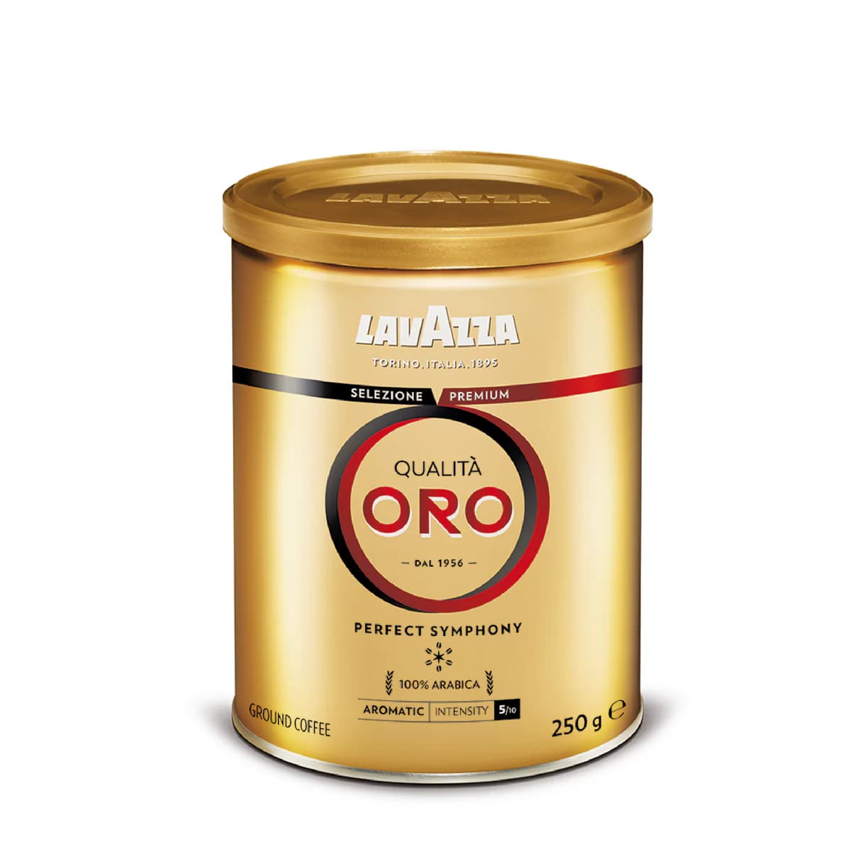 پودر قهوه لاوازا ۲۵۰ گرمی اورو قوطی فلزی | Lavazza