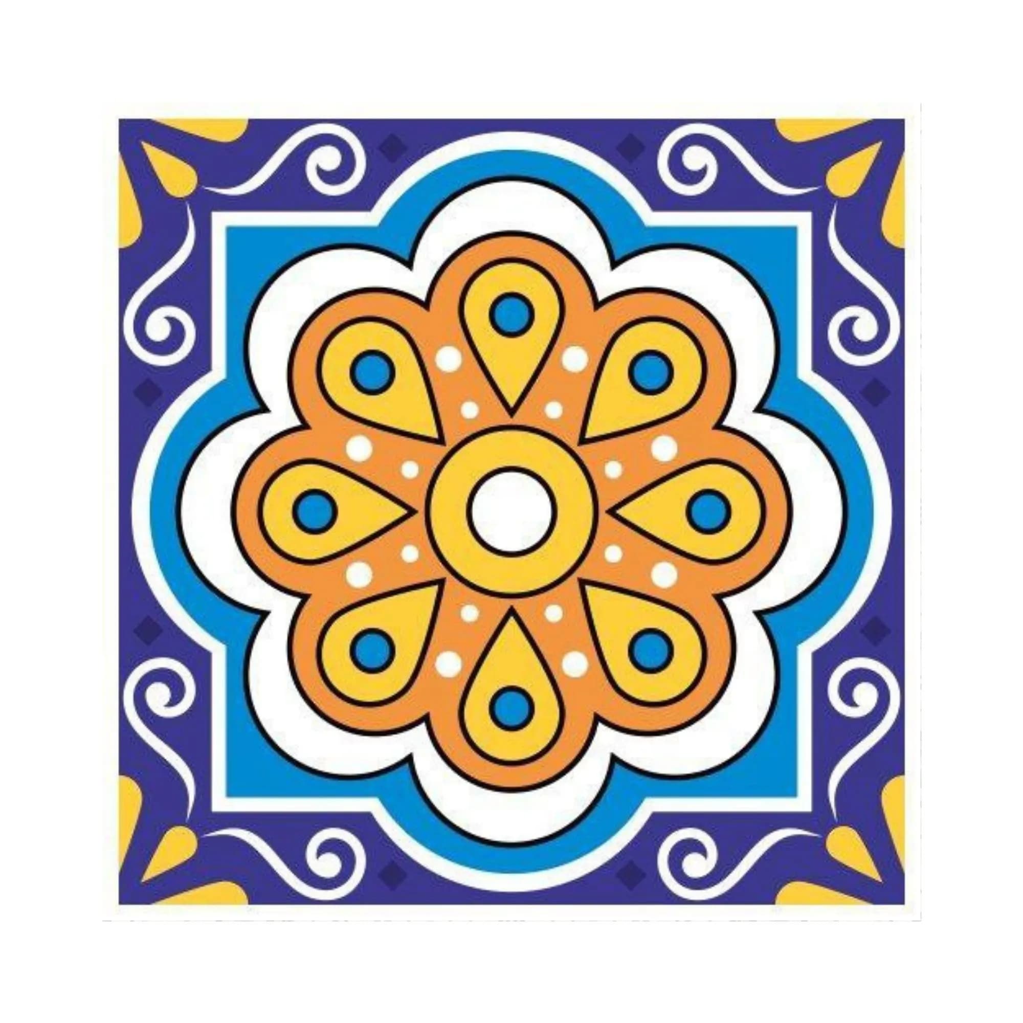 کاشی هندسی مدرن