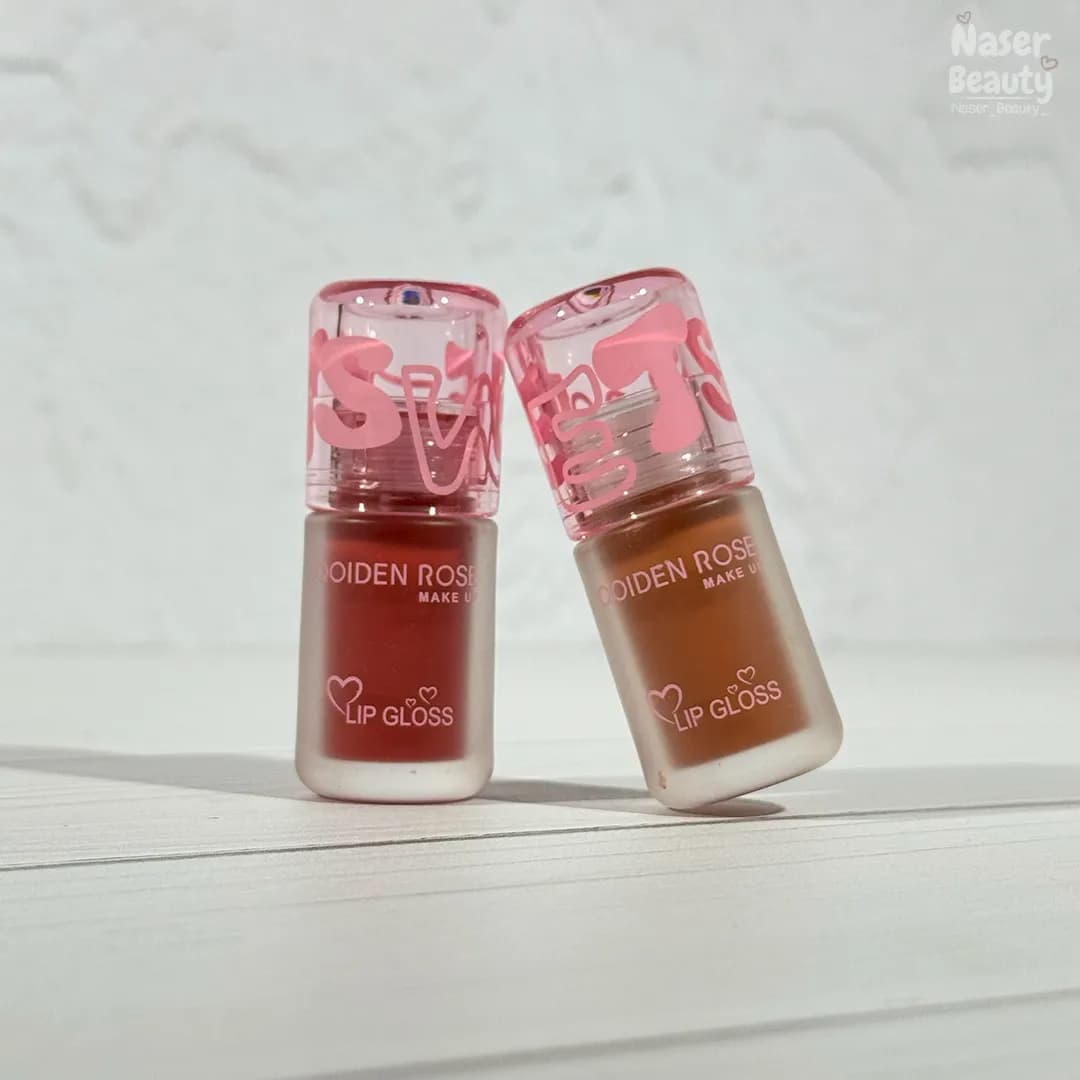 لیپ گلاس قلبی Qoiden Rose Make Up