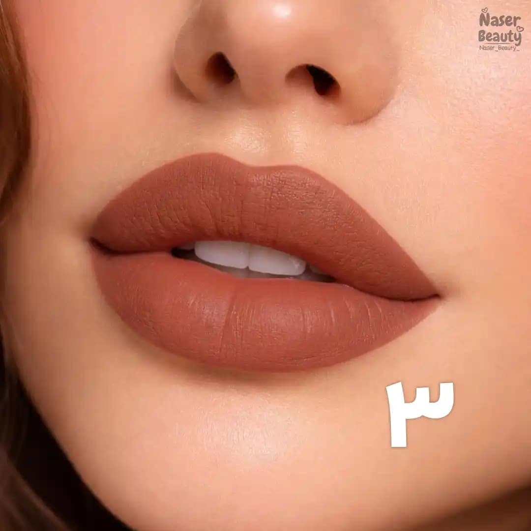 رژ لب مایع قلبی Qoiden Rose — تصویر ۴