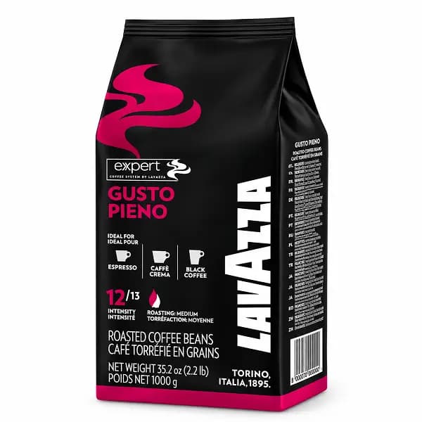 دانه قهوه لاوازا گوستو پینو 1کیلویی Lavazza Expert — تصویر ۲