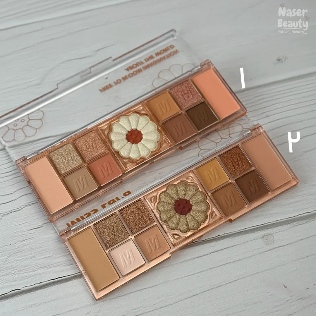 پالت سایه چشم بابونه میس لارا Miss Lara — تصویر ۴