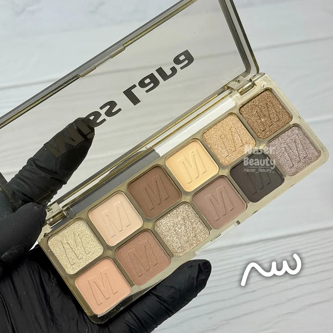 سایه چشم 12 رنگ میس لارا Miss Lara — تصویر ۴