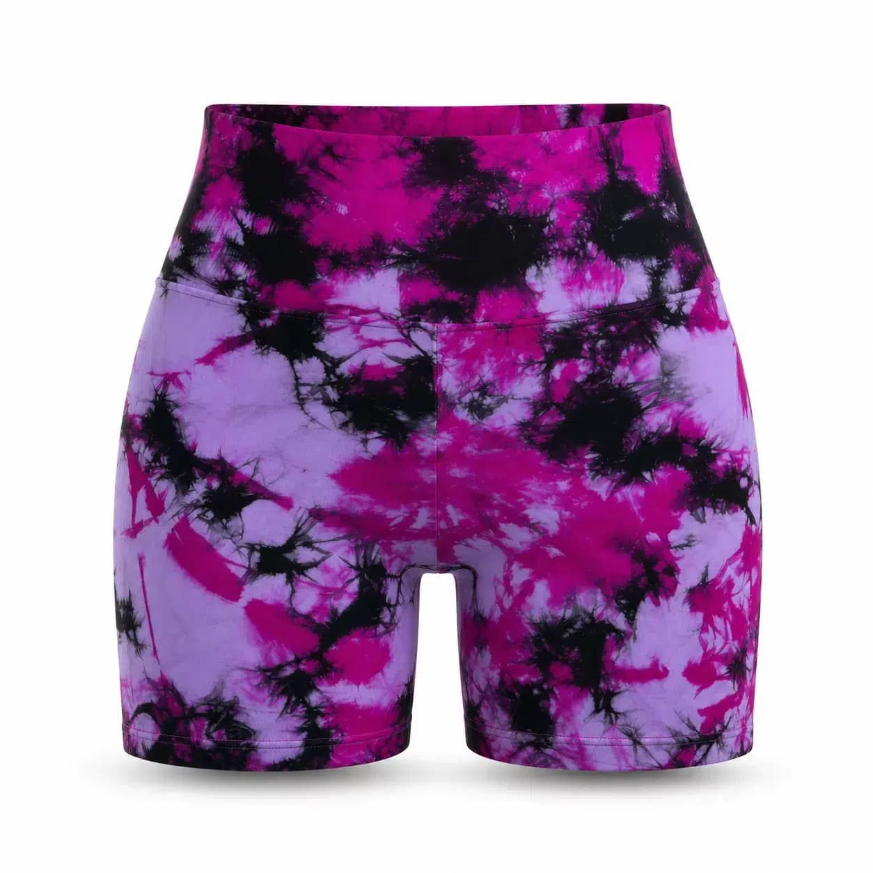 بایکر ورزشی زنانه آبرنگی پشت چین دار — تصویر ۴