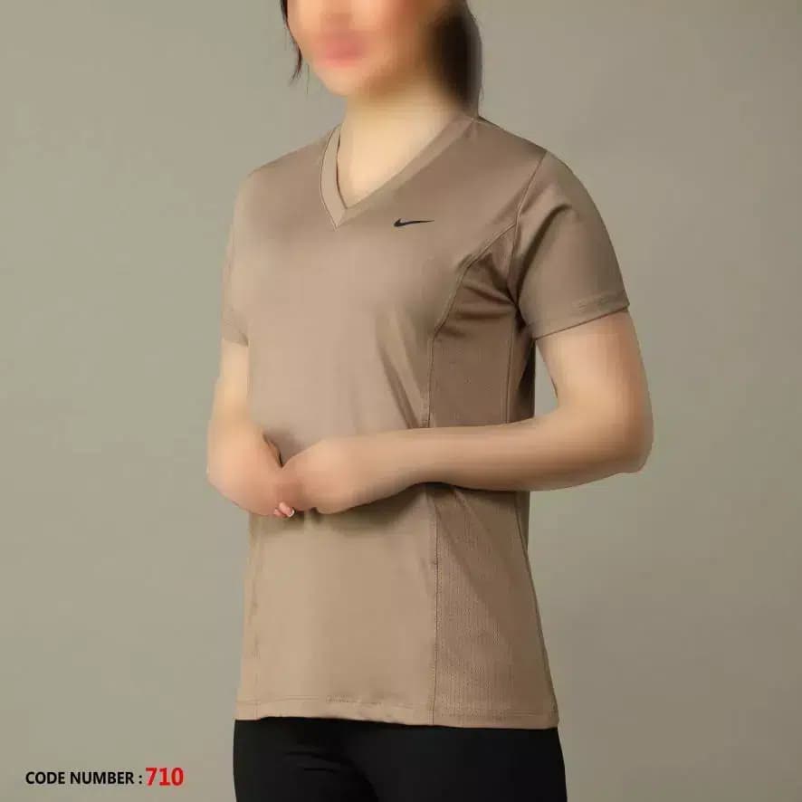 تیشرت بغل سوزنی ساده زنانه Seven سون کد 710 ریون فیلامنت — تصویر ۱۲