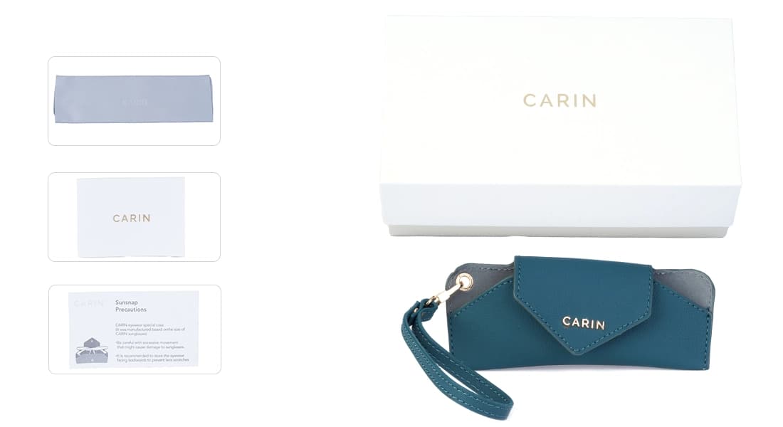 کیس عینک برند کارین // Carin New