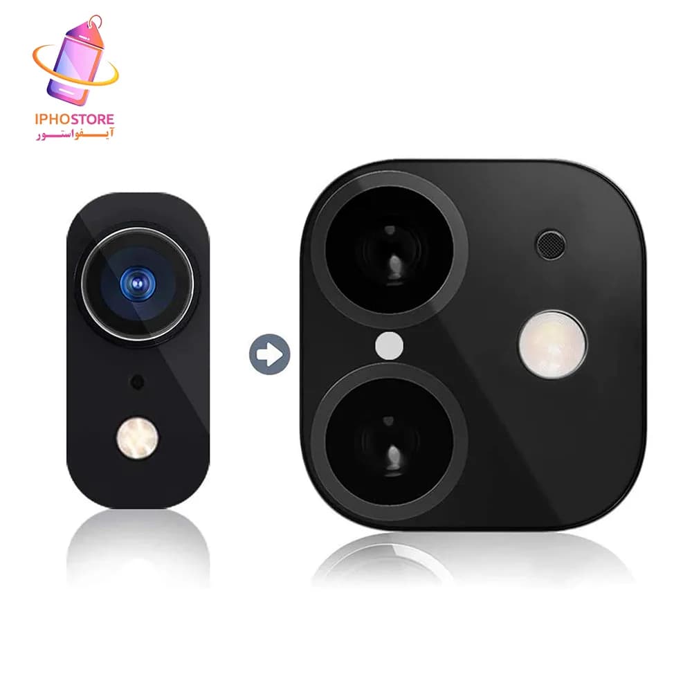 تبدیل لنز آیفون XR به آیفون 11 — تصویر ۷