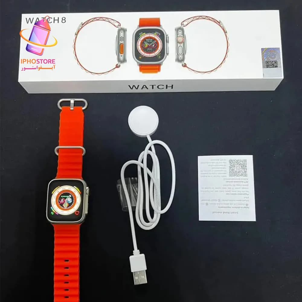 ساعت هوشمند Watch 8 Ultra طرح اپل واچ اولترا — تصویر ۱۱