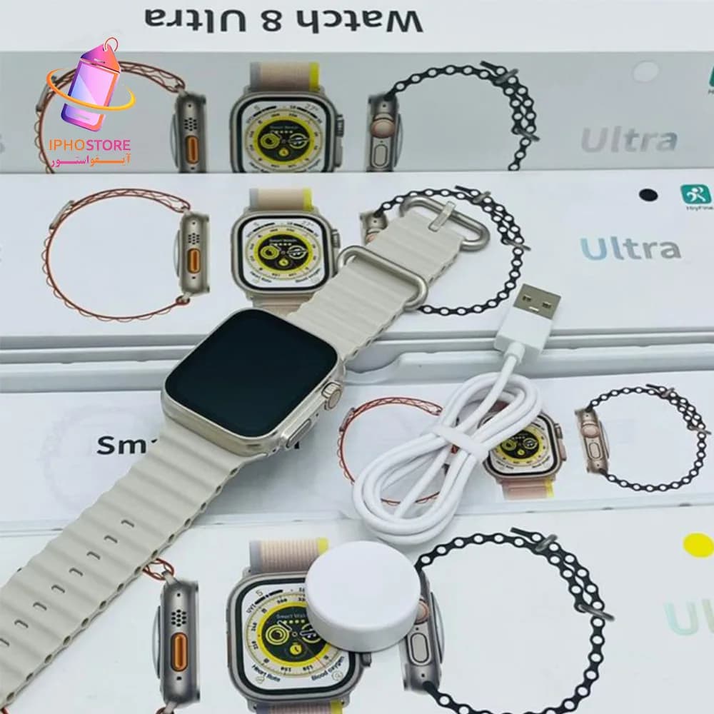 ساعت هوشمند Watch 8 Ultra طرح اپل واچ اولترا — تصویر ۳