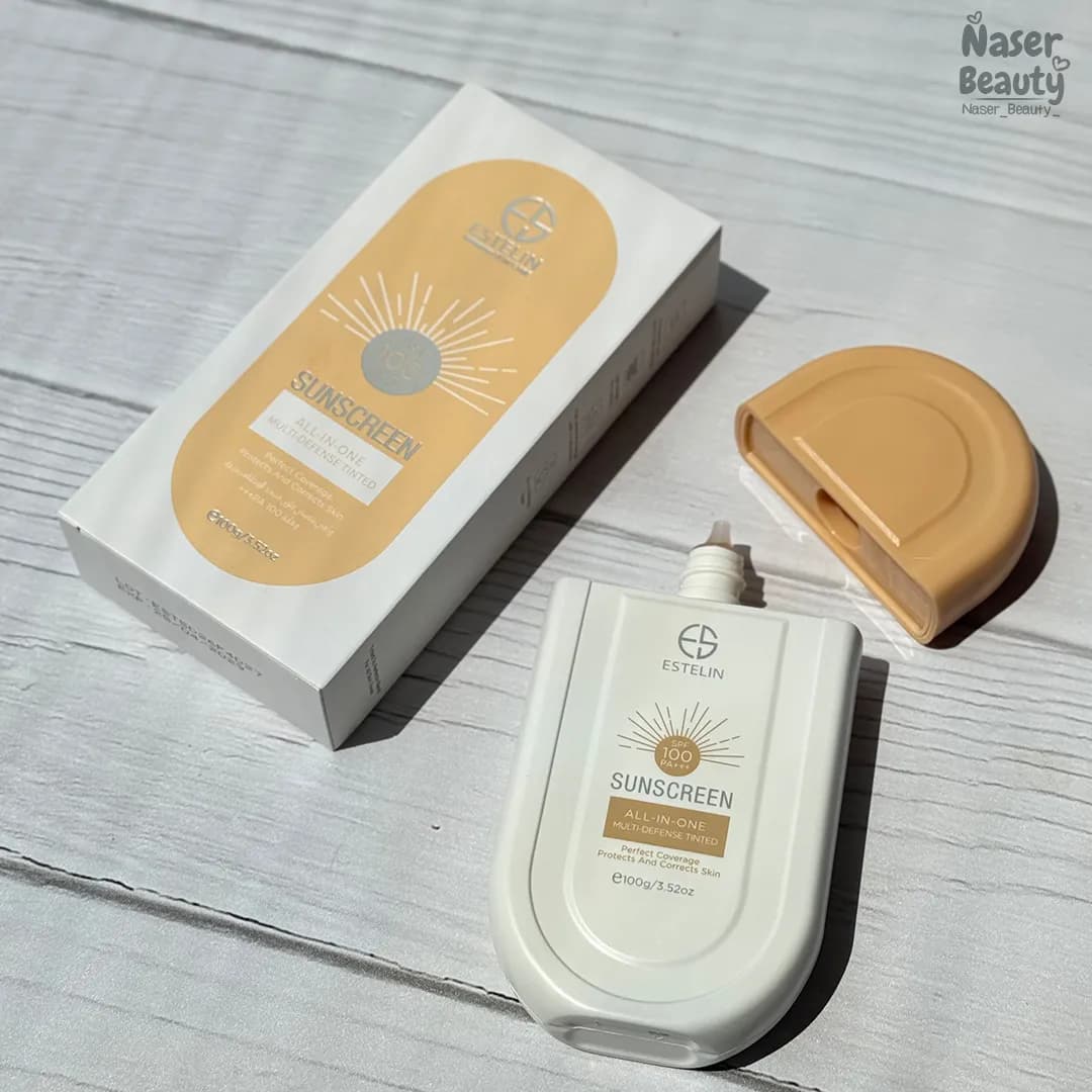 ضدآفتاب رنگی استلین Estelin SPF 100 — تصویر ۳