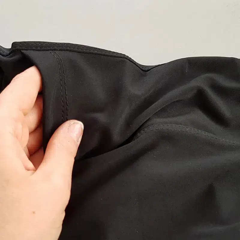 بایکر ورزشی زنانه تک رنگ پشت چین دار اورجینال وارداتی — تصویر ۱۰