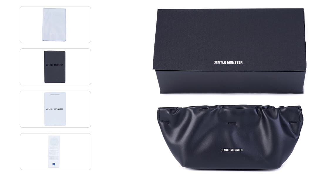 کیس عینک Gentle Monster Black New