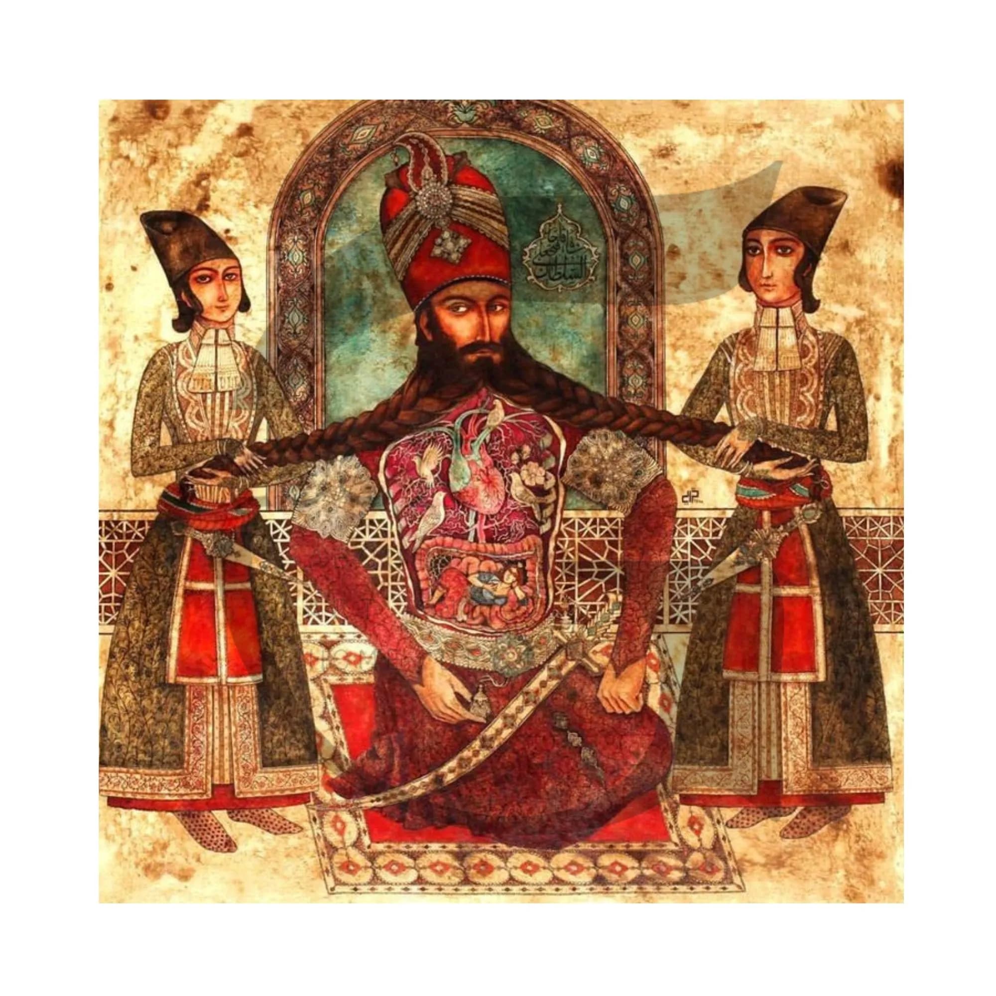 کاشی شاه ایرانی