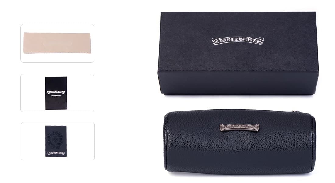 کیس عینک برند Chrome Hearts