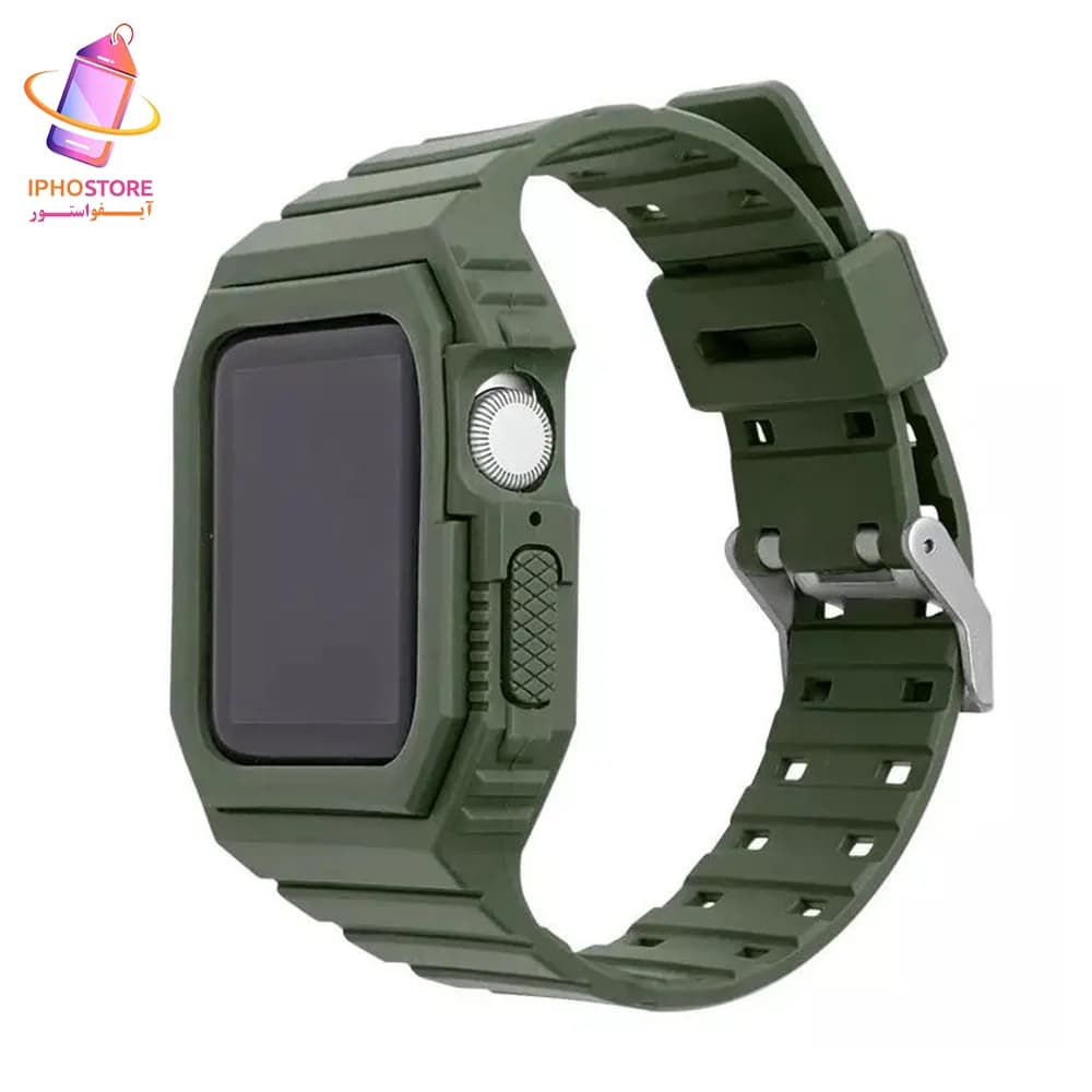 بند اپل واچ طرح G-shock سایز 42-44-45 — تصویر ۵