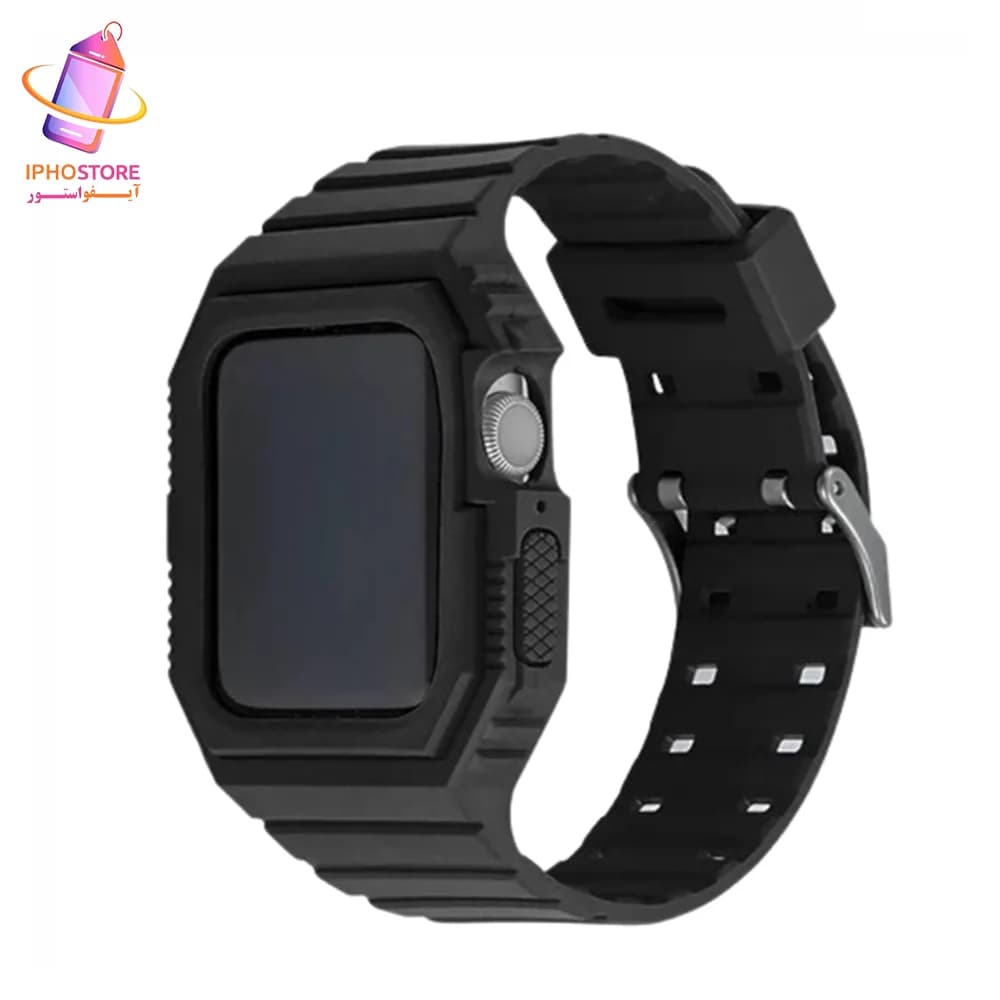 بند اپل واچ طرح G-shock سایز 42-44-45 — تصویر ۳