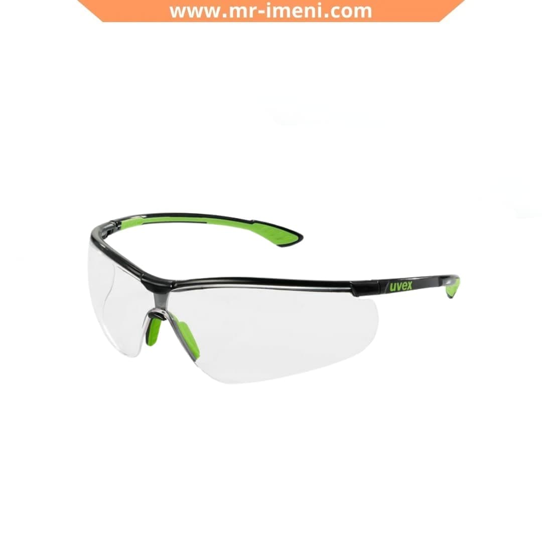 عینک ایمنی لنز شفاف uvex مدل sportstyle — تصویر ۲