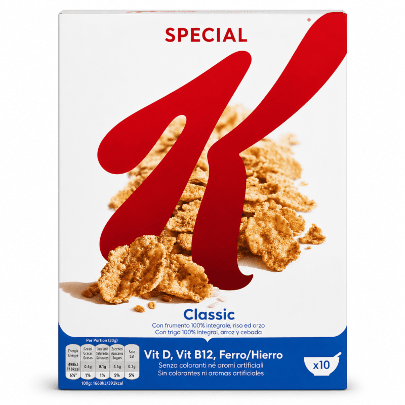 کورن فلکس رژیمی ساده 300 گرم اسپشیال کی special k — تصویر ۲