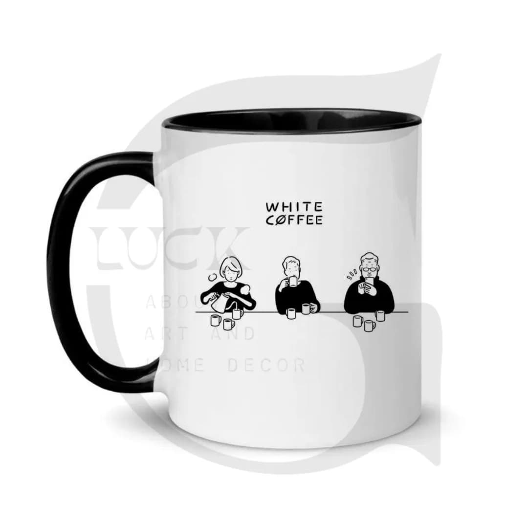 ماگ WHITE CAFFEE — تصویر ۴