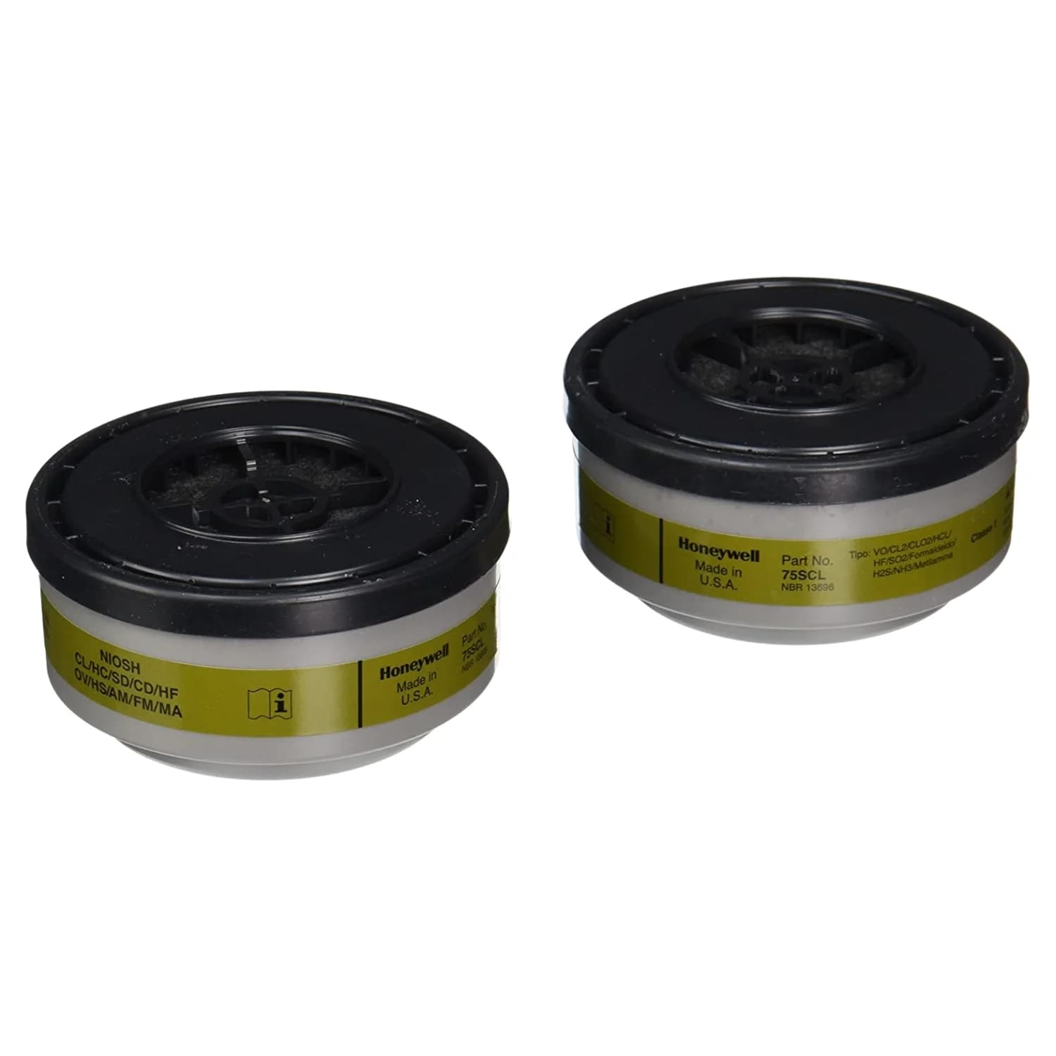 فیلتر ماسک شیمیایی Honeywell مدل 75scl