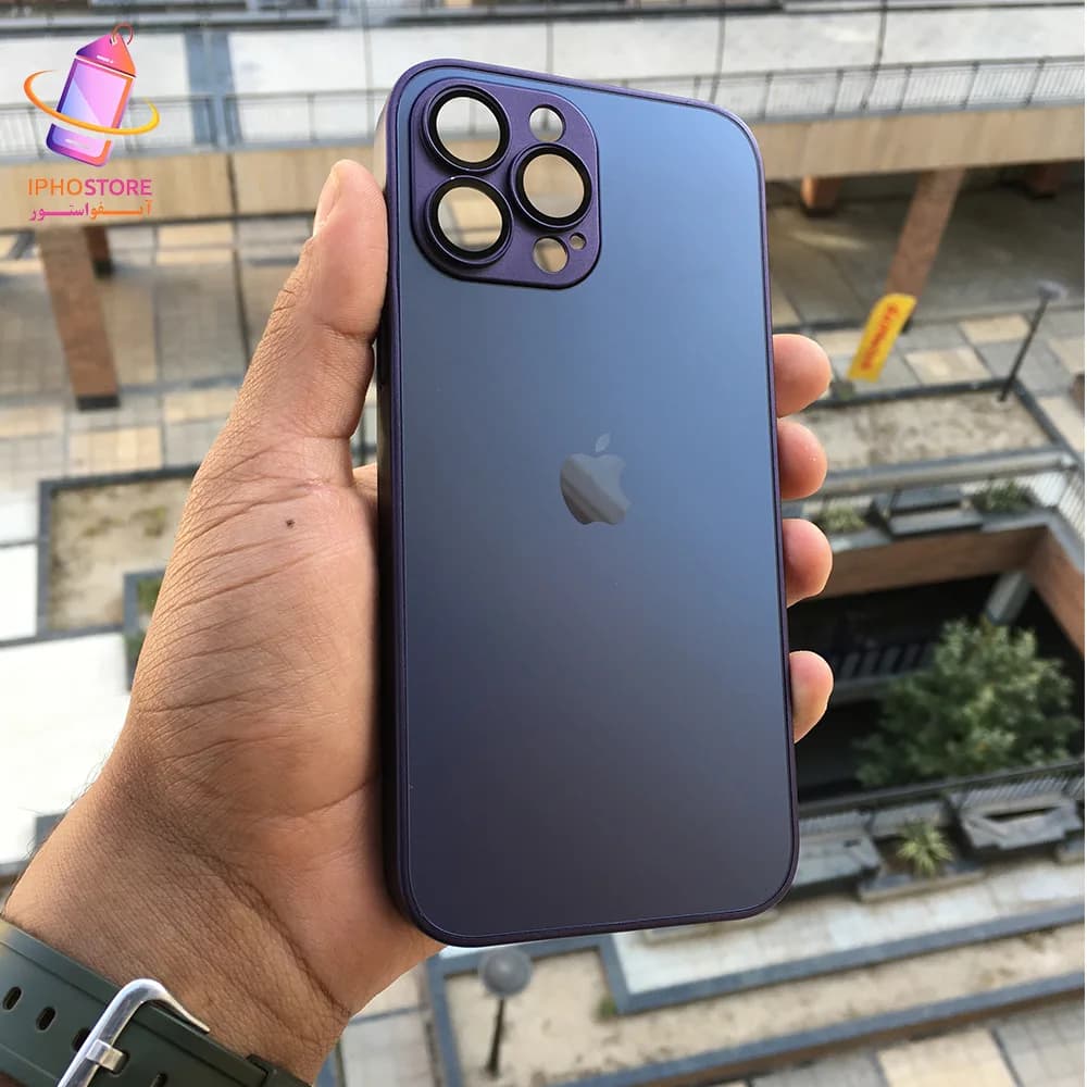 قاب آیفون 13 پرو مکس مدل AG glass — تصویر ۳