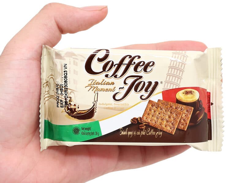 بیسکوئیت طعم‌دار قهوه کافی جوی – 156 گرمی — تصویر ۳