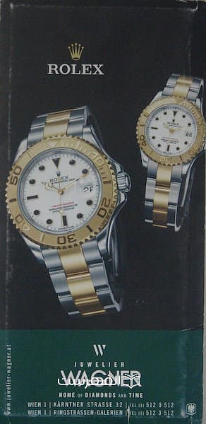 بروشور تبلیغاتی ROLEX (رنگی گلاسه) — تصویر ۲