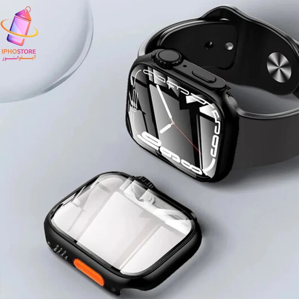 قاب تبدیل اپل واچ به اولترا | مشکی | Apple Watch to Ultra — تصویر ۲