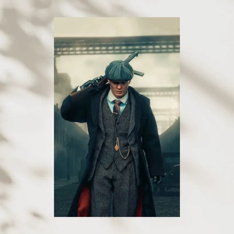 تابلو چوبی Tommy Shelby — تصویر ۵