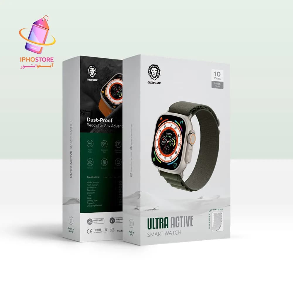 ساعت هوشمند اولترا اکتیو برند گرین Green Ultra Active GNSW49-A — تصویر ۷