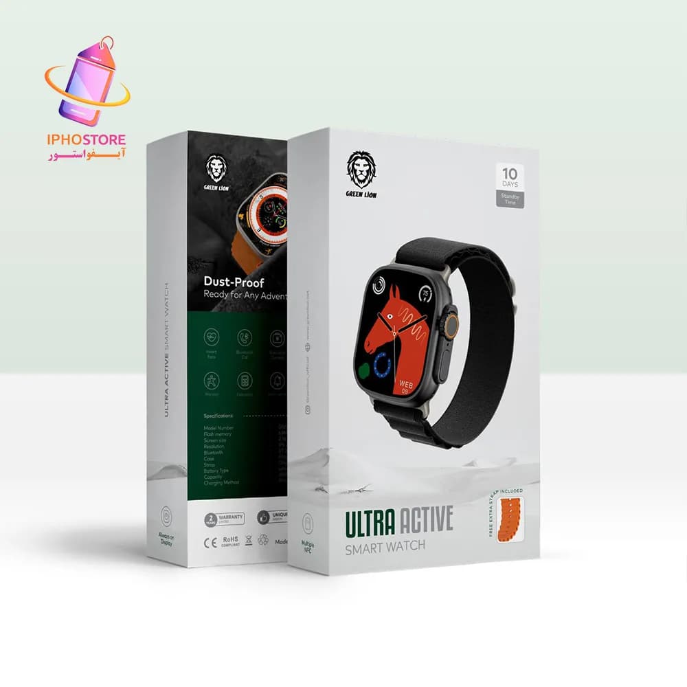 ساعت هوشمند اولترا اکتیو برند گرین Green Ultra Active GNSW49-A — تصویر ۸