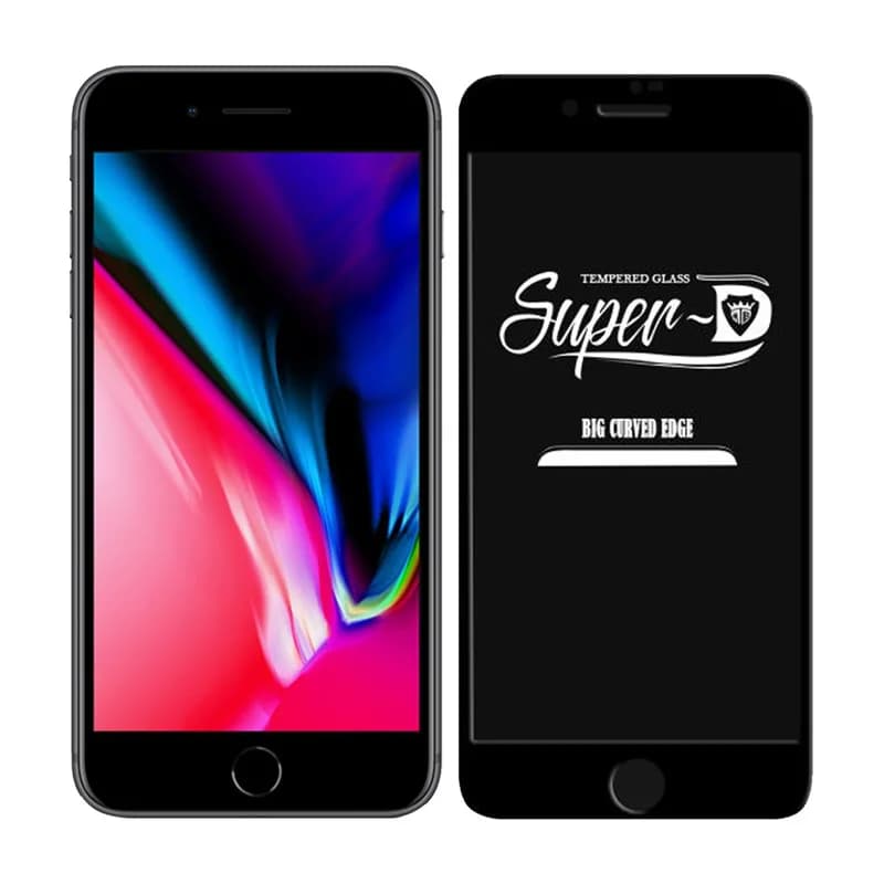 محافظ صفحه نمایش آیفون 7/8 مدل SUPER-D — تصویر ۲