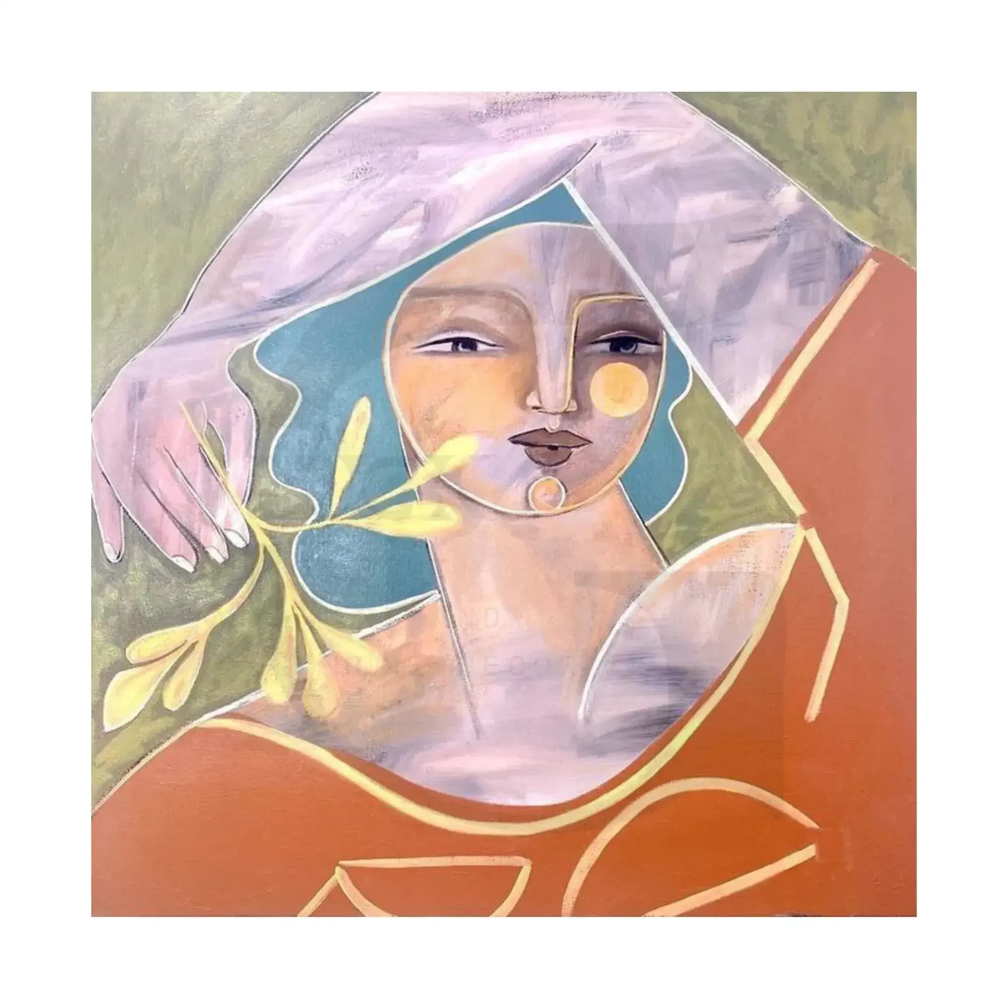 کاشی مینیمال دختر