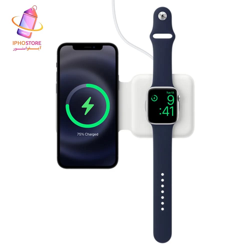 شارژر بی سیم اپل مدل | MagSafe Duo Charger — تصویر ۱۰