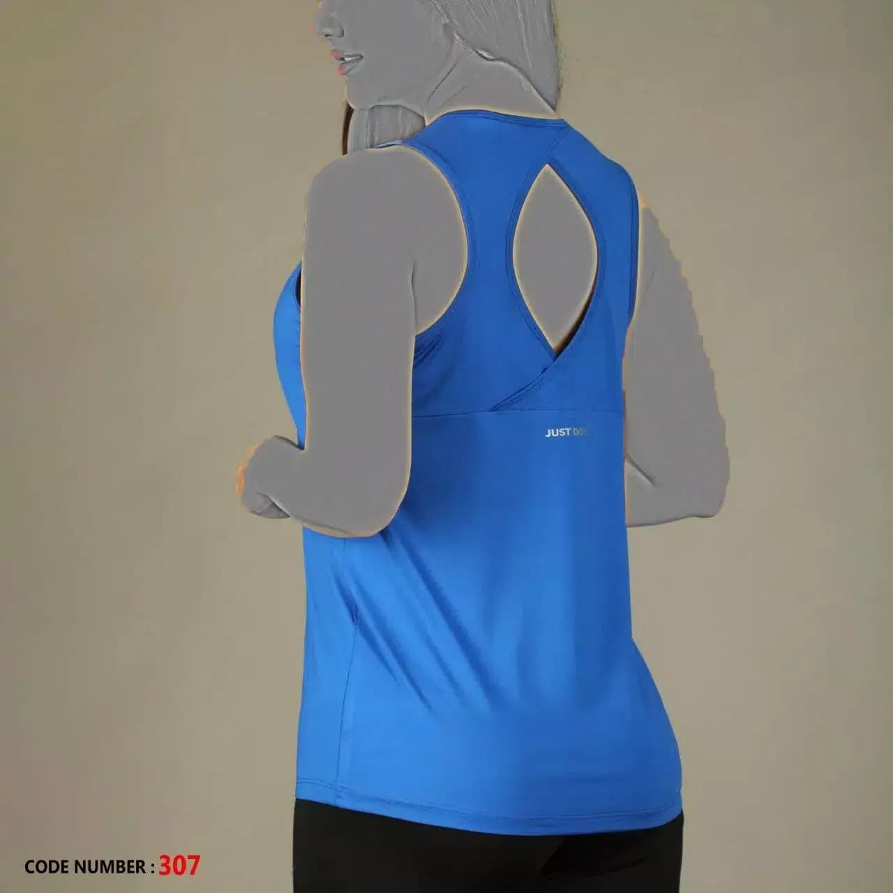 تاپ ورزشی زنانه پروانه ای کد 307 — تصویر ۸